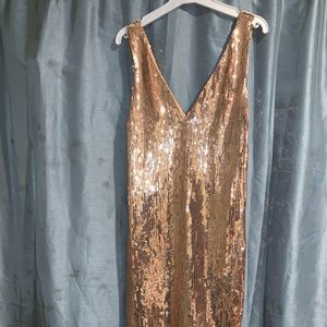 Dresses - Gold sequin dress Dresses - Gold sequin dress
